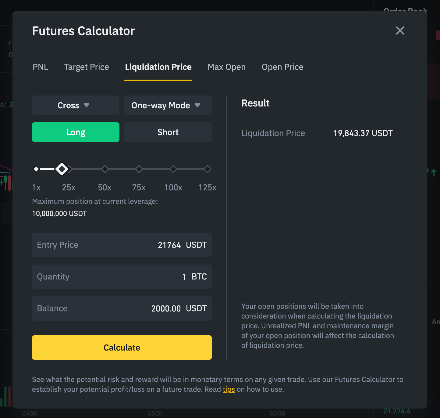 Anti-Liquidation Tool and Position Size Calculator For BitMEX