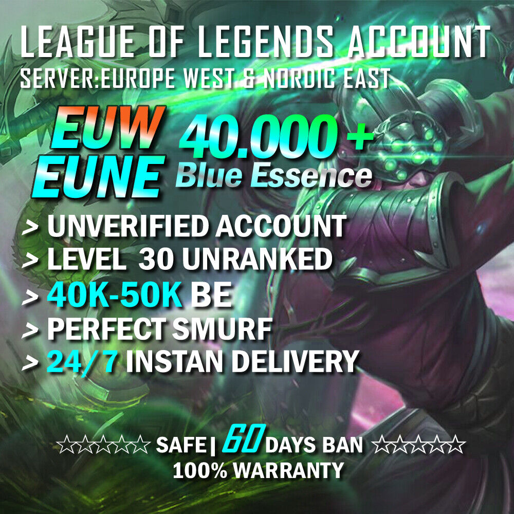 League of Legends Accounts For Sale | 1001fish.ru