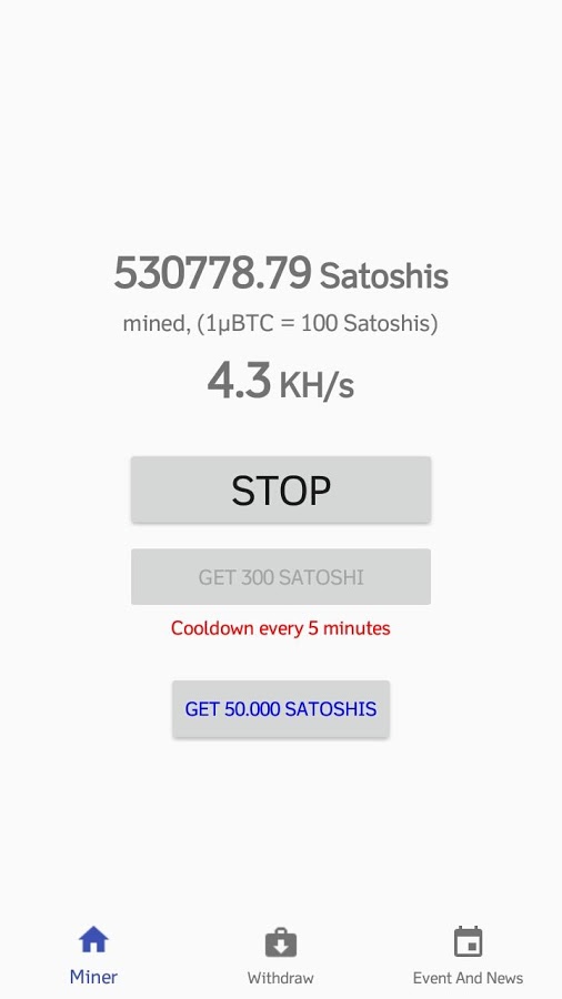 BITCOIN MINER APK (Android App) - Free Download