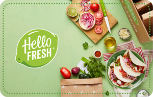 Hello Fresh - Physical Gift Card - $60