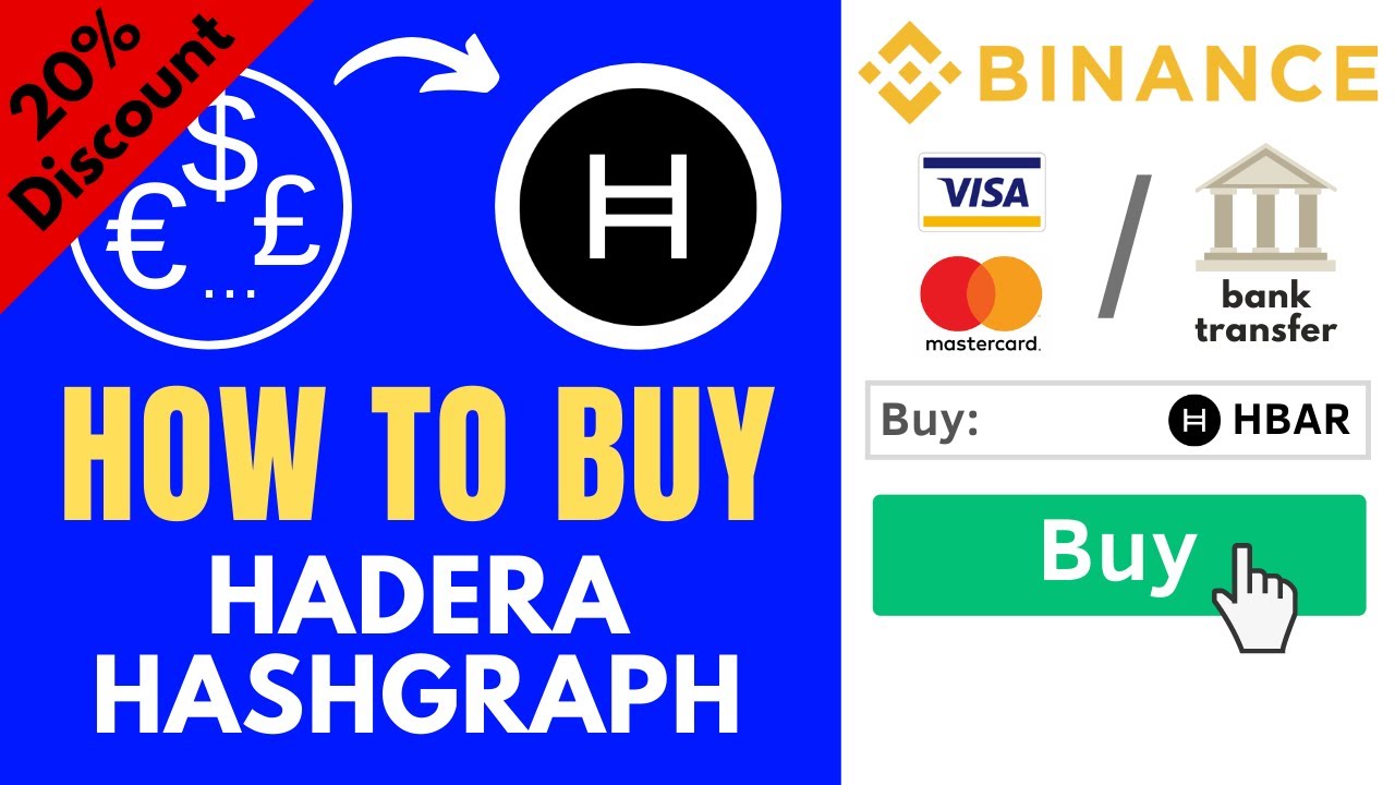 Hedera Hashgraph: Buy or sell HBAR with the lowest price and commission!