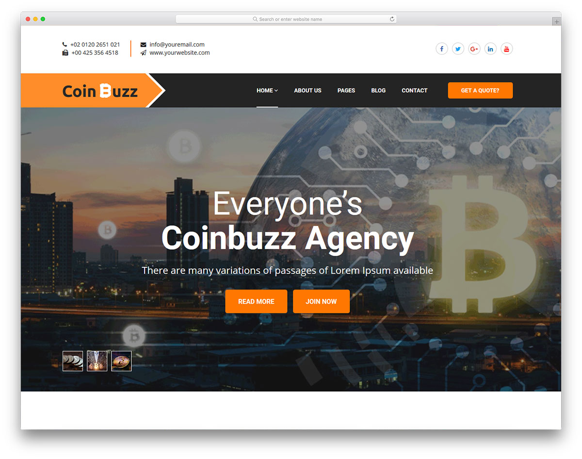 Free Cryptocurrency Website Template Download - HTML Codex