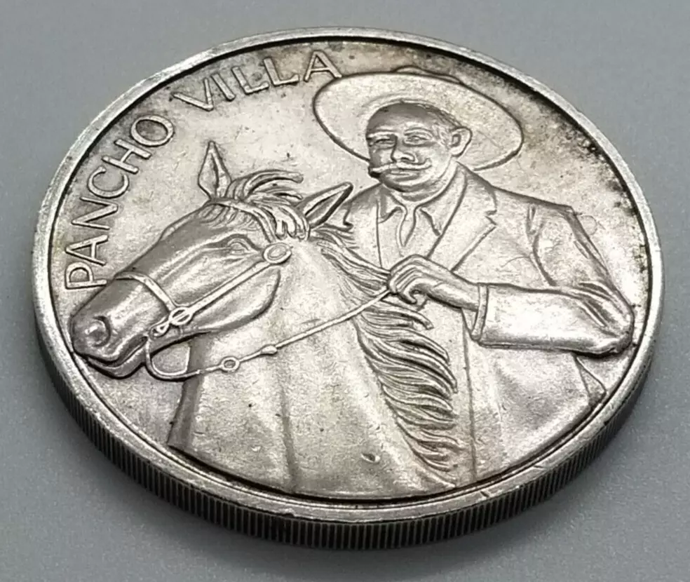 PANCHO VILLA 2-OUNCE SILVER ROUND | Barnebys