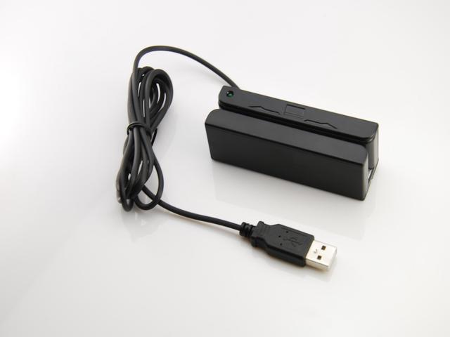 USB Magnetic stripe card reader Module 3-Track, POS Credit Card Reader Swiper