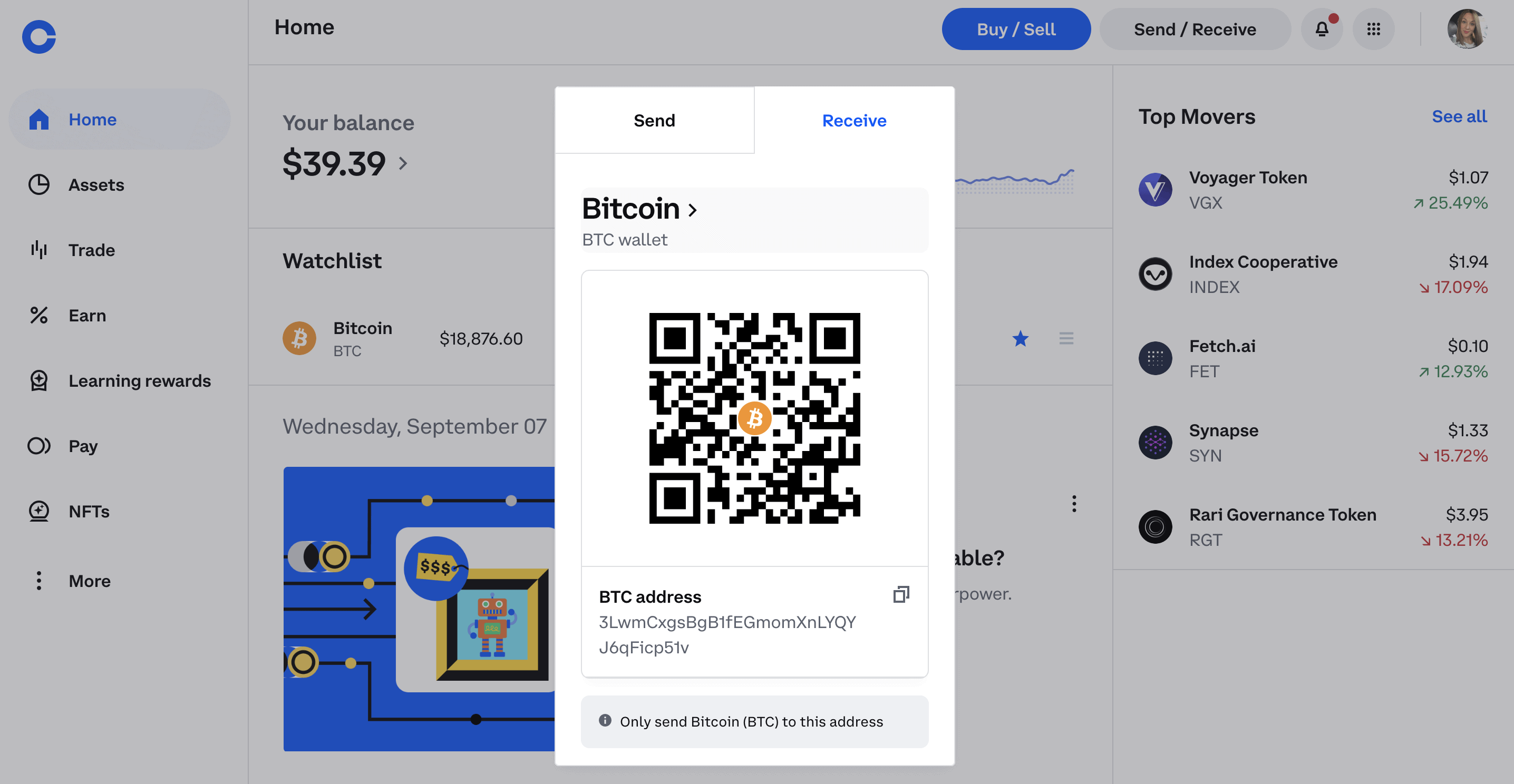 How to Find Your Coinbase Wallet Address ()