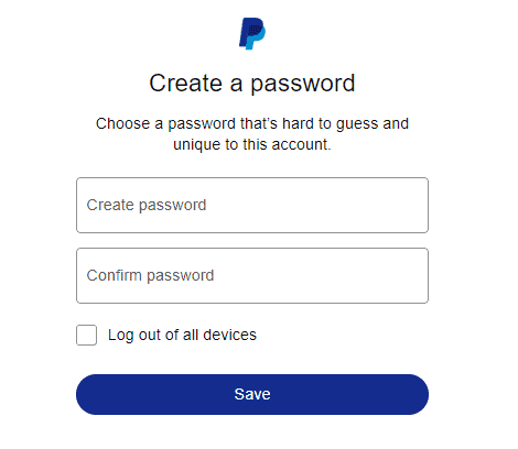 How do I change my password and security questions? | PayPal BE