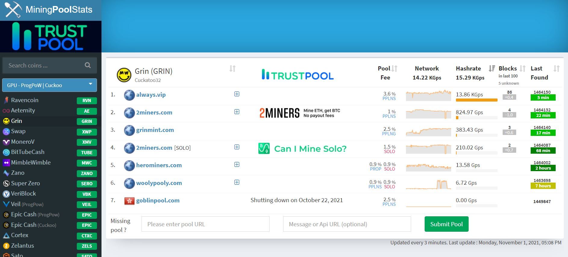 How to start mining Grin today