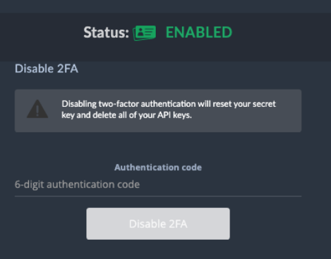 How to Enable Two Factor Authentication on the Bittrex Exchange?