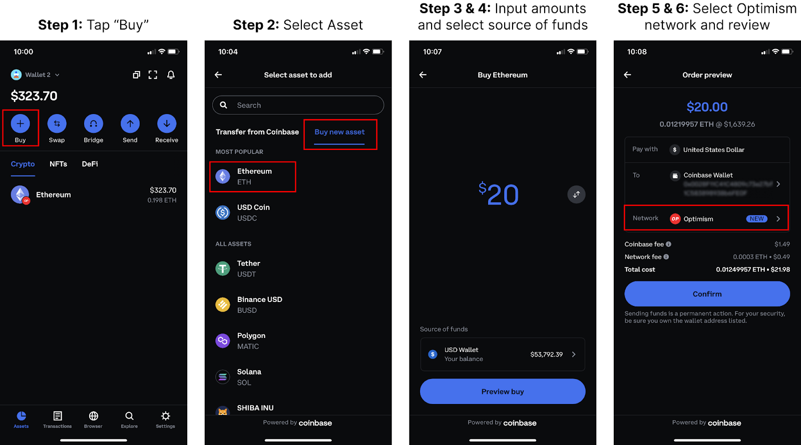 ‎Coinbase Wallet: NFTs & Crypto on the App Store