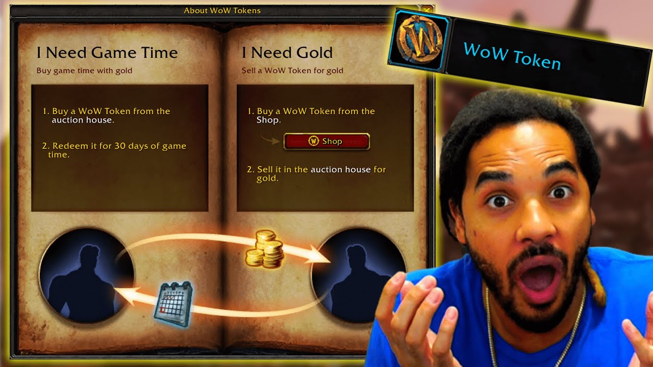 Buying a WoW token with money for game time - Customer Support - World of Warcraft Forums