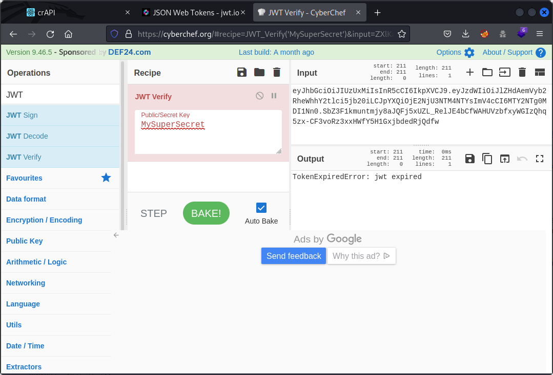 Online JWT Decoder