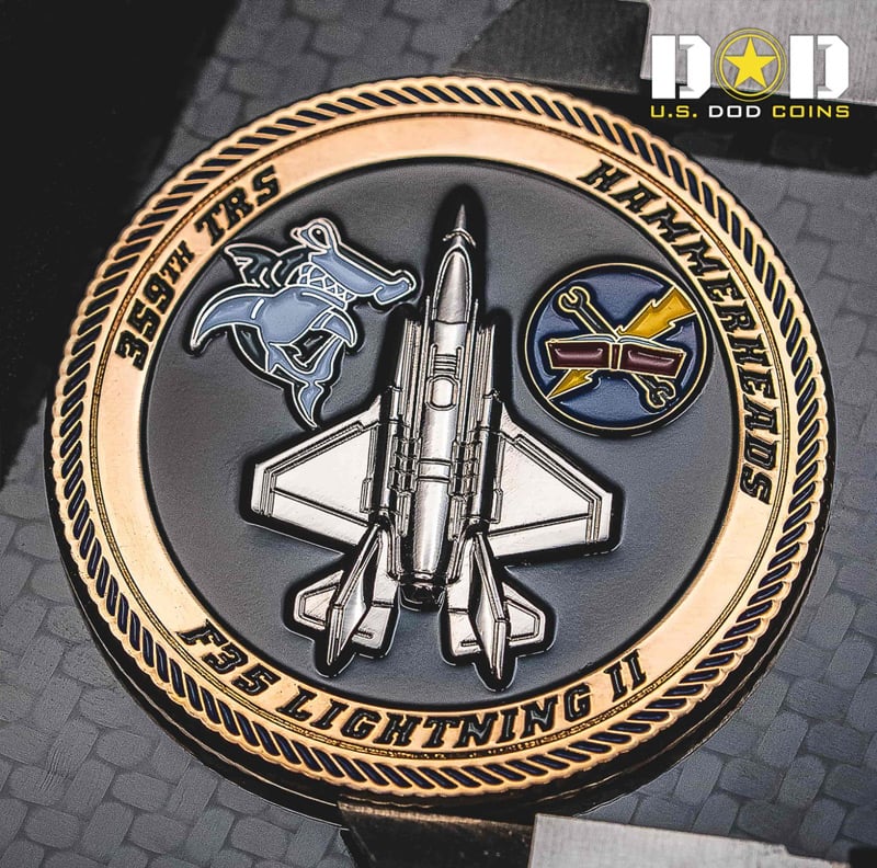 Custom US Air Force Challenge Coins (USAF) - U.S. DOD Coins