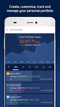 Download Jaxx Blockchain Wallet APK for Android