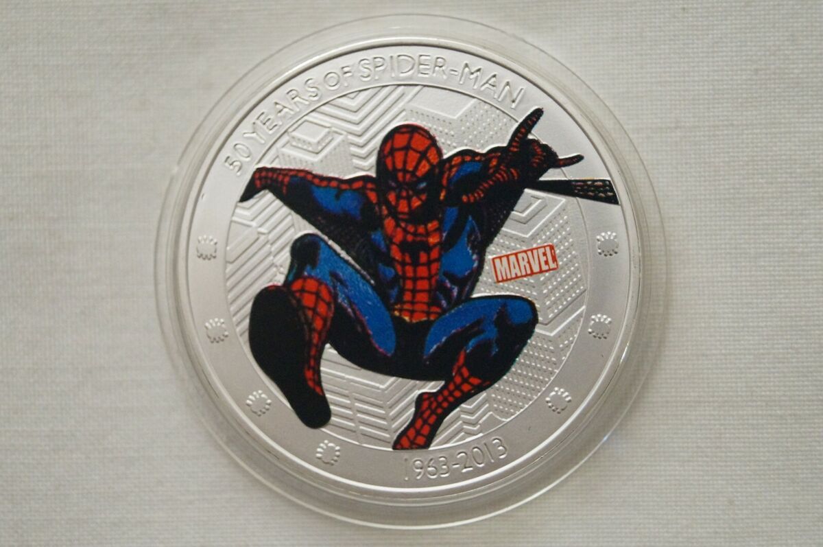 Spider-Man 50th Anniversary Collectible Coin