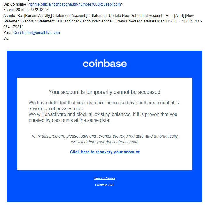 Coinbase Hacked: What are my options? - Schlun & Elseven