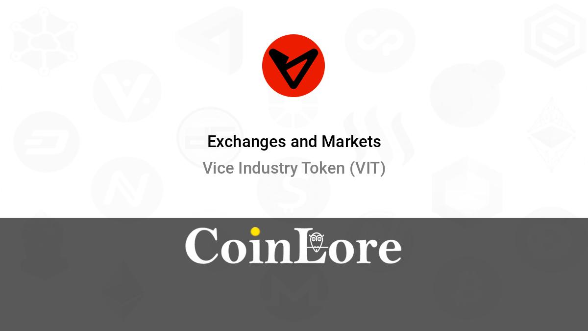 Vice Industry Token (VIT) Free Crypto Wallet App, Create Vice Industry Token (VIT) Address