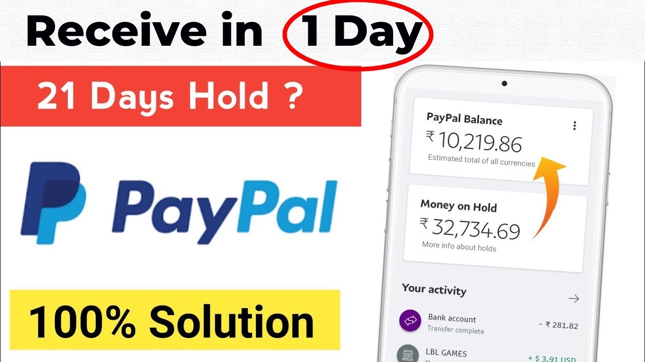 Why Your PayPal Money Is on Hold and How to Fix It