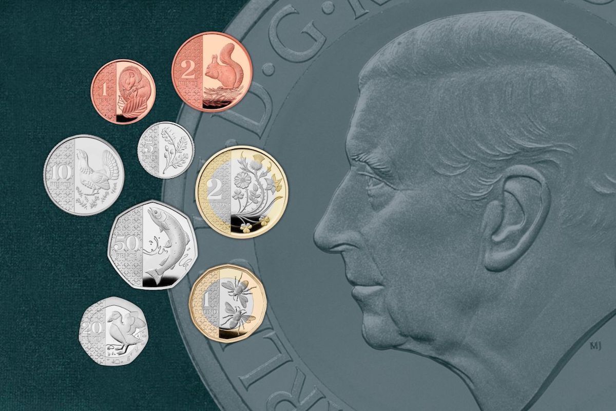 Royal Mint unveils new coin design inspired by King Charles | King Charles III | The Guardian