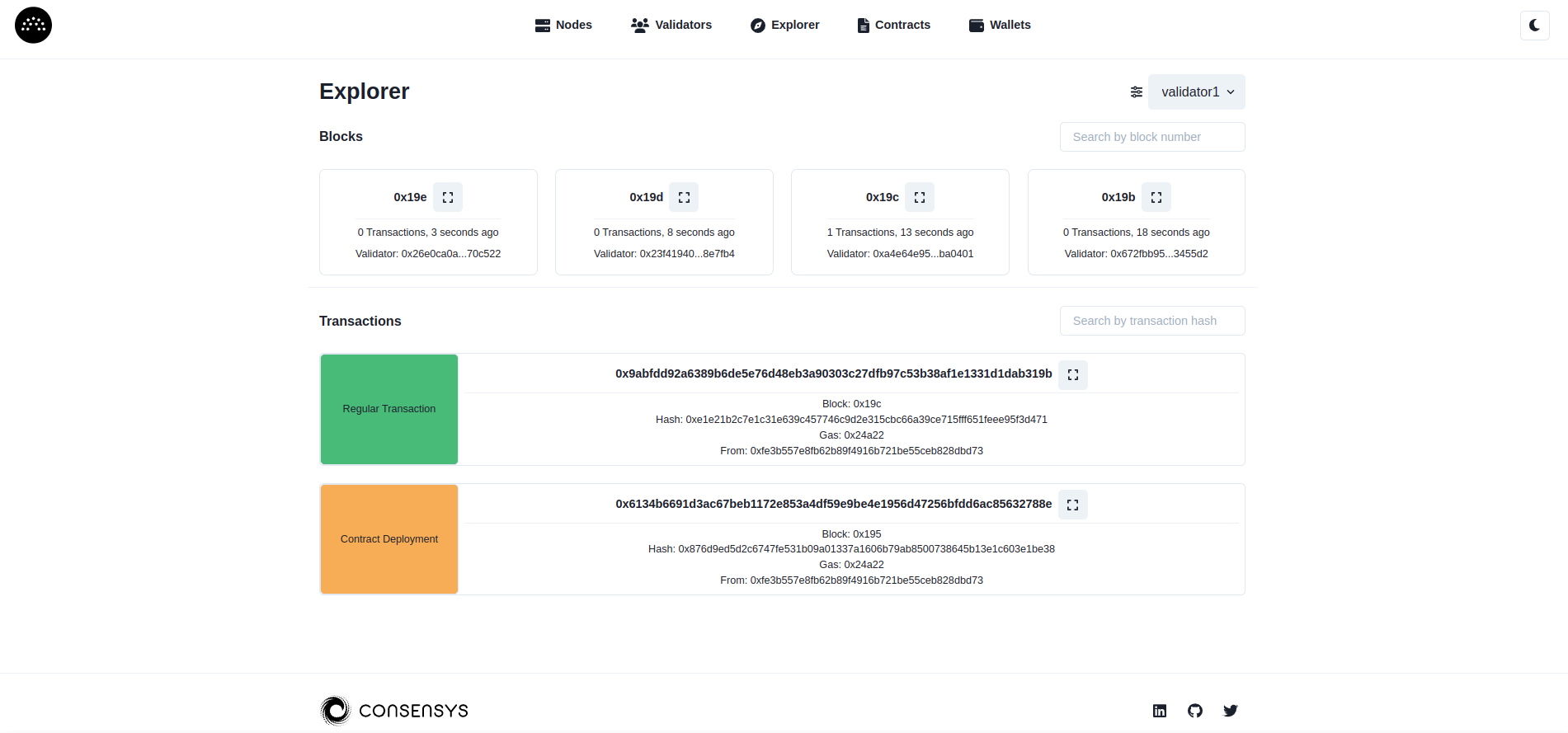 Chainlens Appchain and Blockchain Explorer