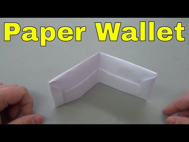 Make an Origami Wallet! - Great Expectations