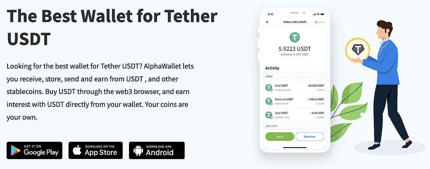 Top Tether (USDT) Wallets | CoinCarp