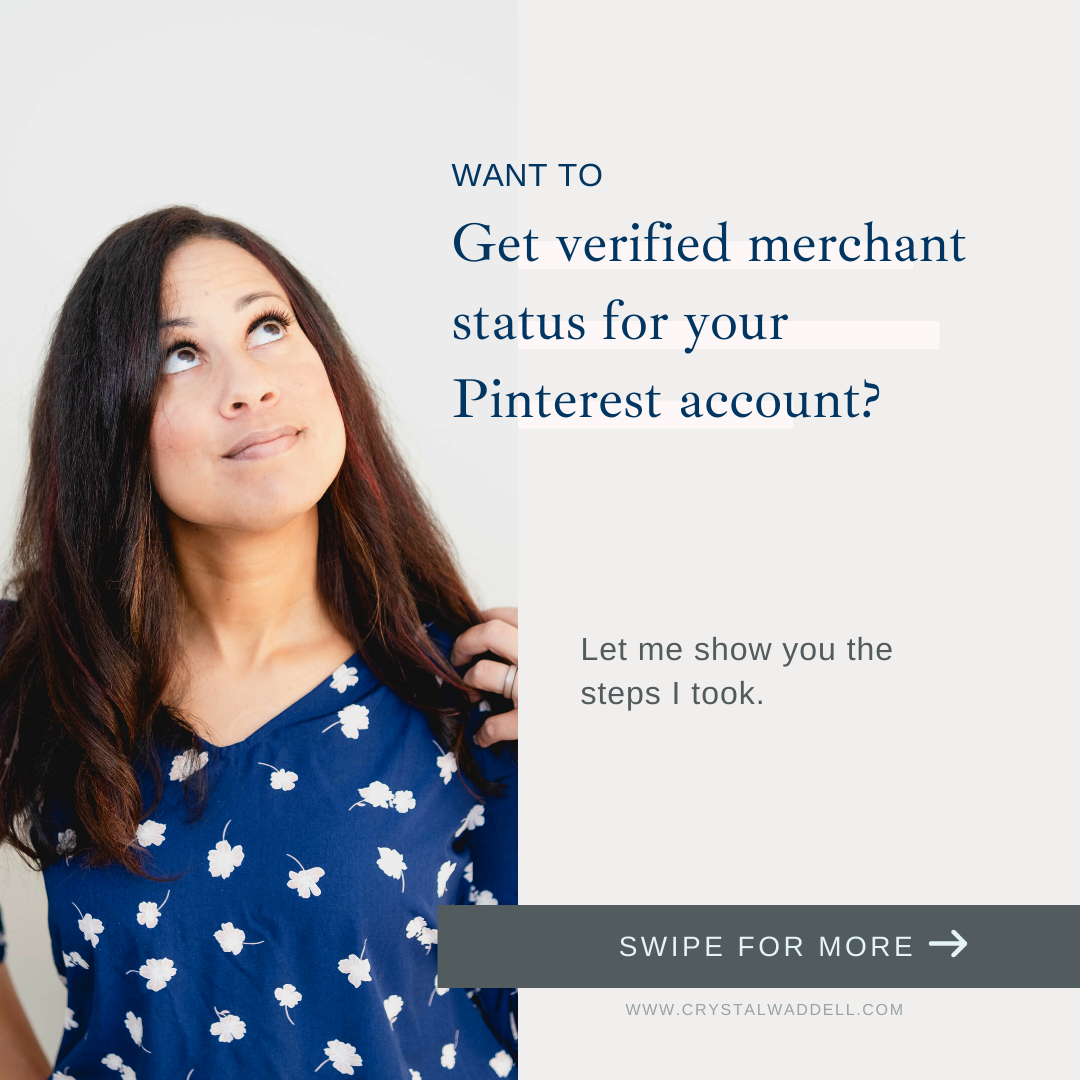 Apply to the Verified Merchant Program | Pinterest Business help