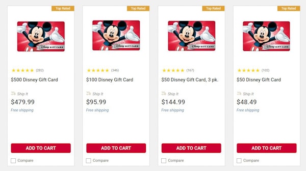 Costco Is Offering a MAJOR Deal on Disney Gift Cards Right Now | the disney food blog