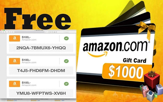 NeW@! UNUSED FREE AMAZON GIFT CARD CODE GENERATOR NO VERIFICATION # – Customshop cuse