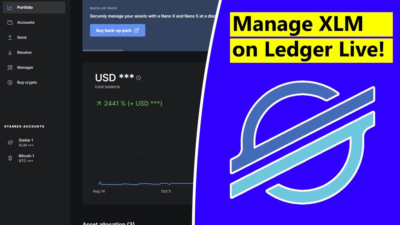 Send and Receive Stellar Lumens with Ledger Nano S / Nano X - 1001fish.ru
