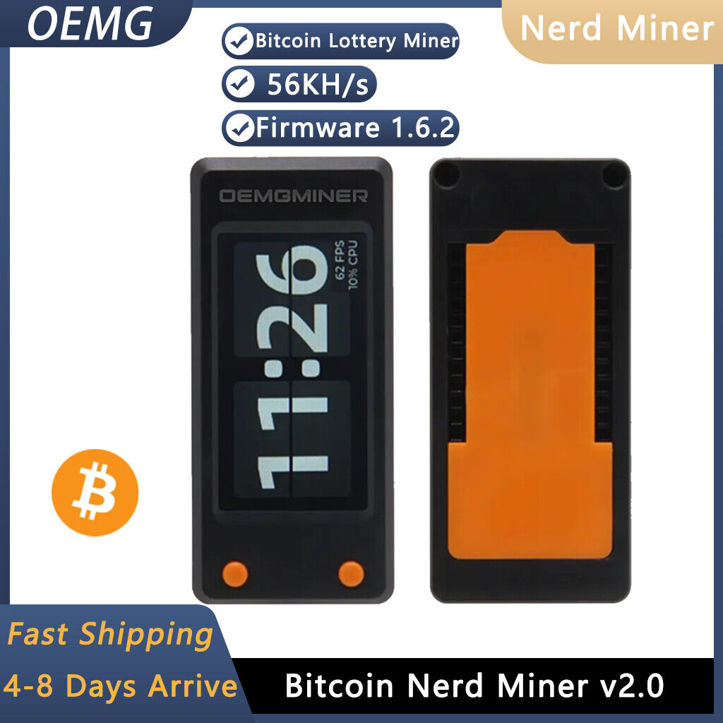 Bitcoin Merch® MARS LANDER V2 Solo Bitcoin Miner - Up to GH/s