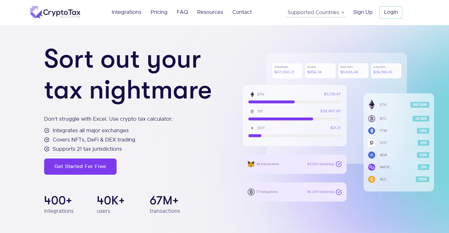 Crypto Profit Calculator - Bitcoin, Ethereum and More