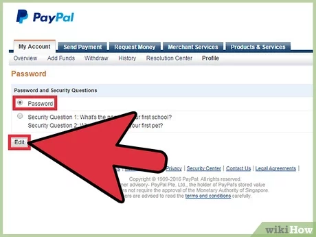 I forgot my password. How do I reset it? | PayPal CA