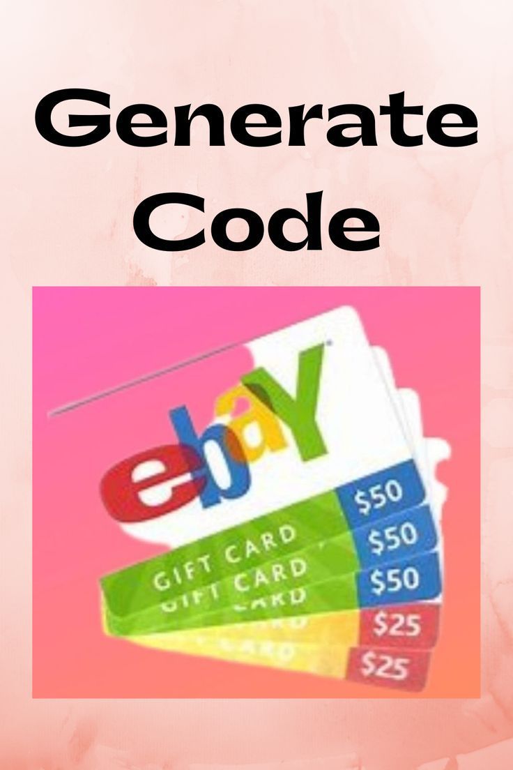 10 FREE Ebay Gift Card Generator ideas | ebay gift, gift card generator, gift card