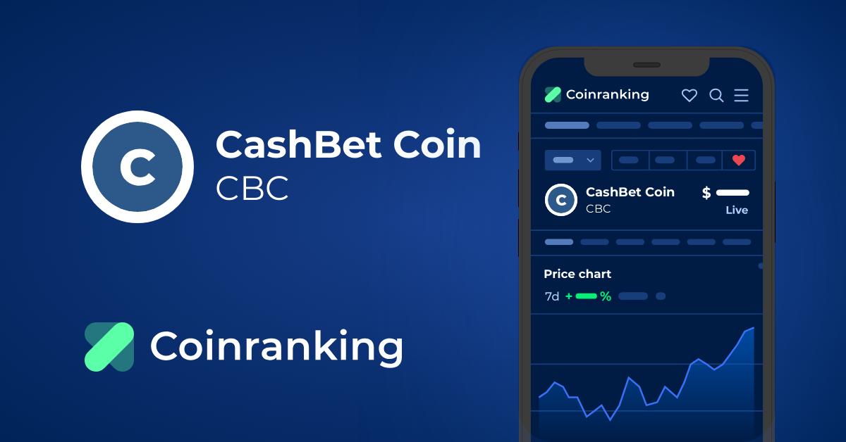 CashBet Coin - Live CashBet Coin price and market cap