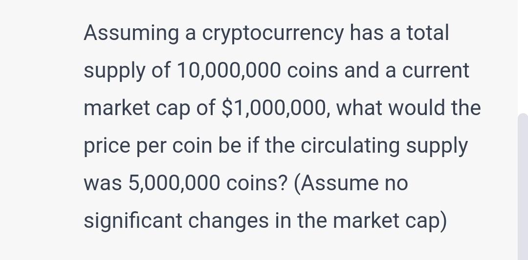 Low supply cryptocurrency | Statista