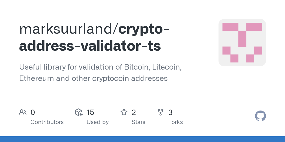 crypto address validator - Codesandbox