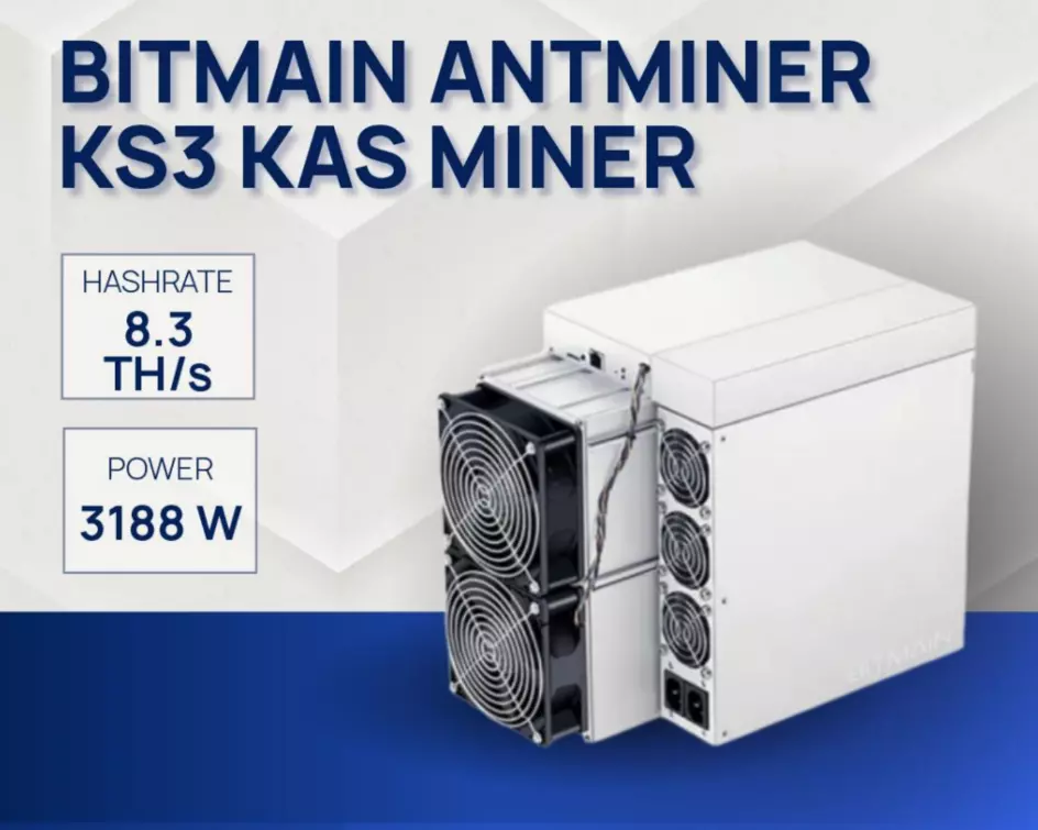 Bitmain Antminer KS5 Kaspa Miner (20Th/s) - CryptoMinerBros