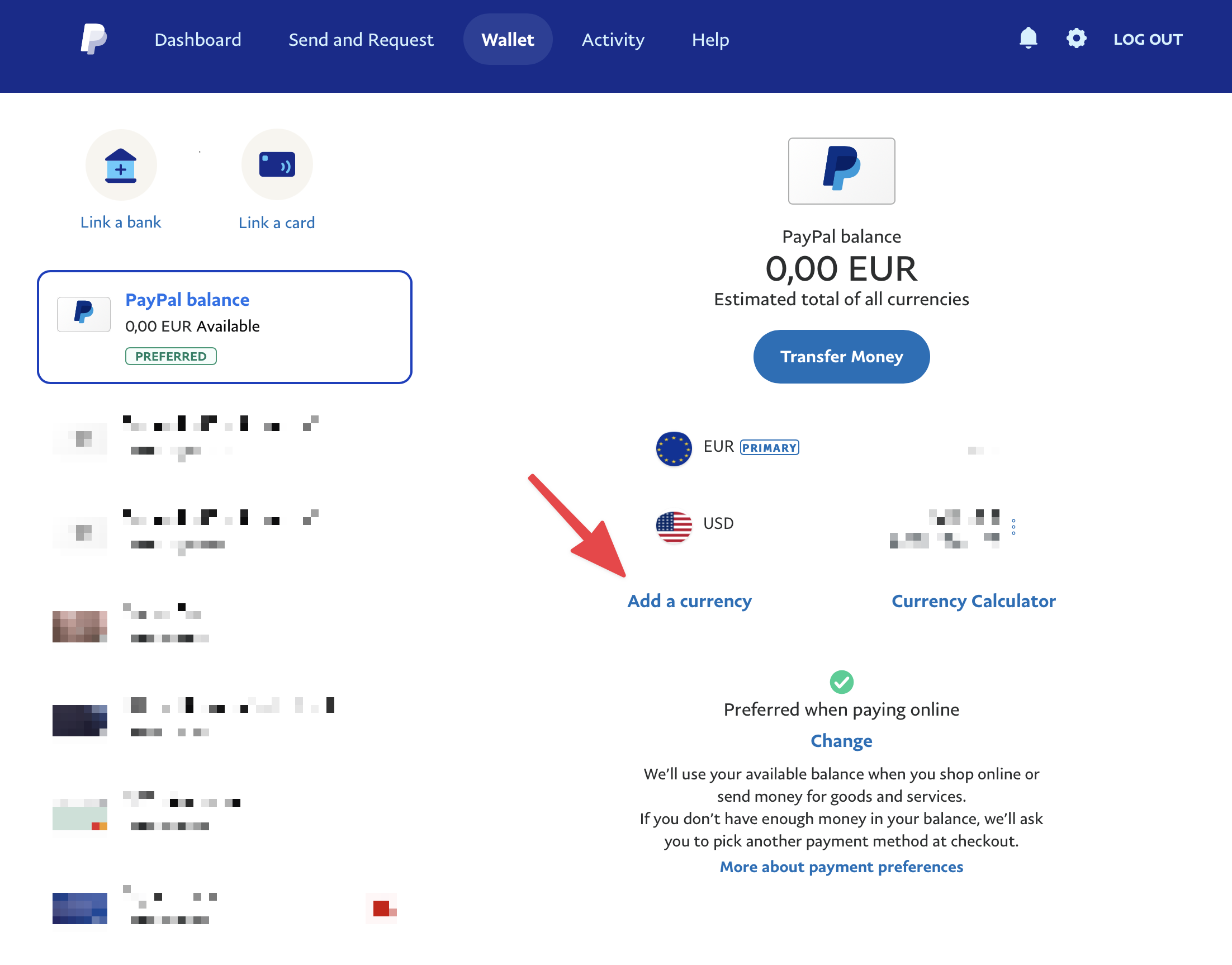 How do I manage my currencies with PayPal? | PayPal US