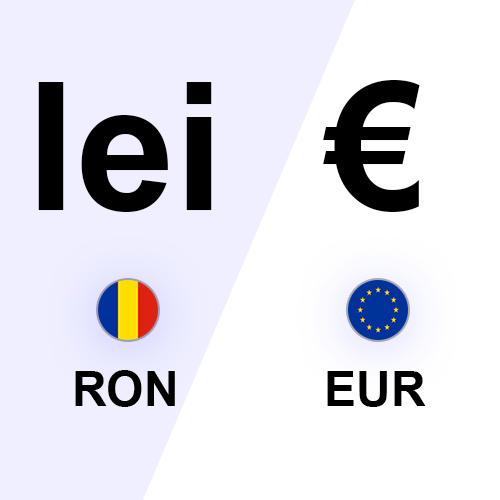 EUR to RON exchange rate history