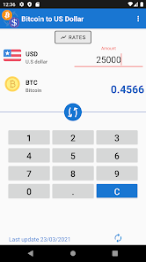 BTC to USD (Bitcoin to US Dollar) FX Convert