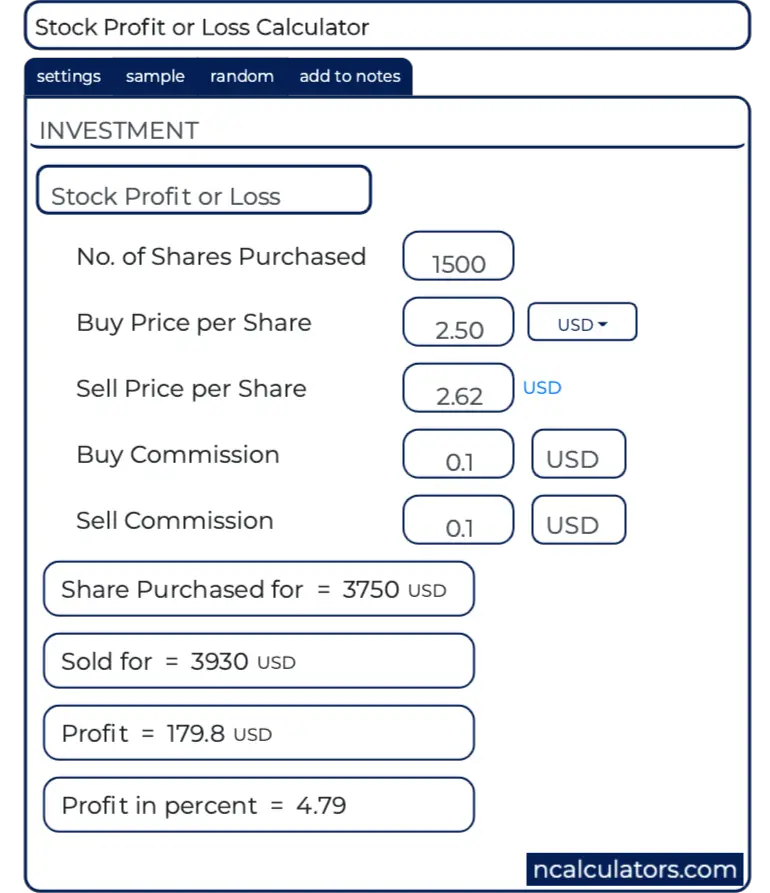 Axis Direct - Returns Calculator