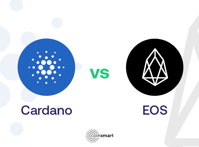 Cardano Vs EOS Comparison - ADA/EOS Cryptocurrency Comparison Charts - 1 day