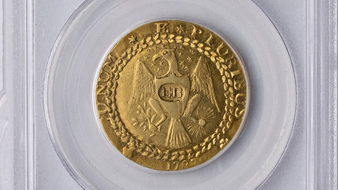 Medal - History of Gold ( Brasher Doubloon) - United States – Numista