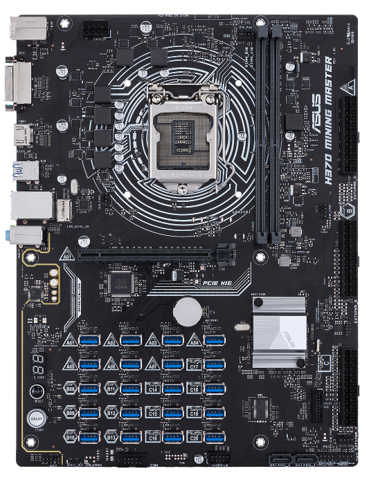 Asus H Mining Master vs Gigabyte GA-7PESH1: What is the difference?