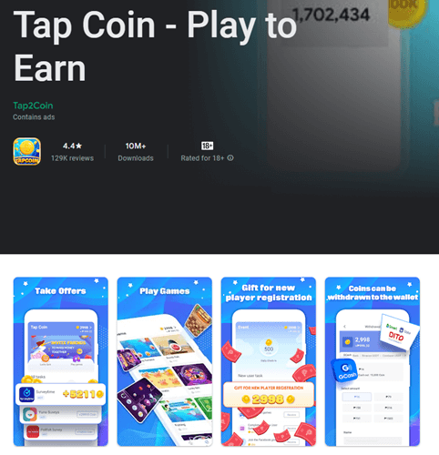 Tap Coin - Make money online APK for Android - Download