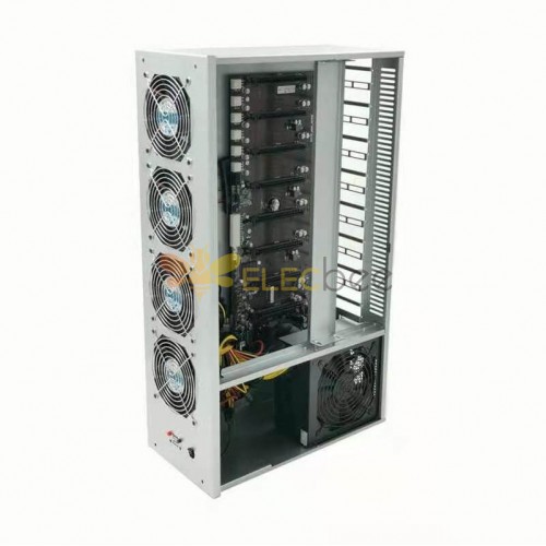 DAYLEAD Mining Rig Case 8 GPU Mining Case with 4 Powerful India | Ubuy