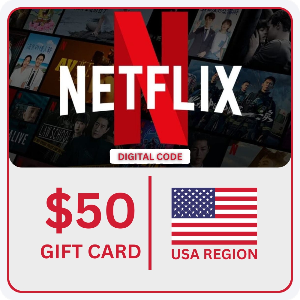 Netflix Gift Card COP Instant Email Delivery of Digital Codes