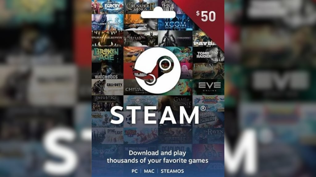 Steam Gift Card