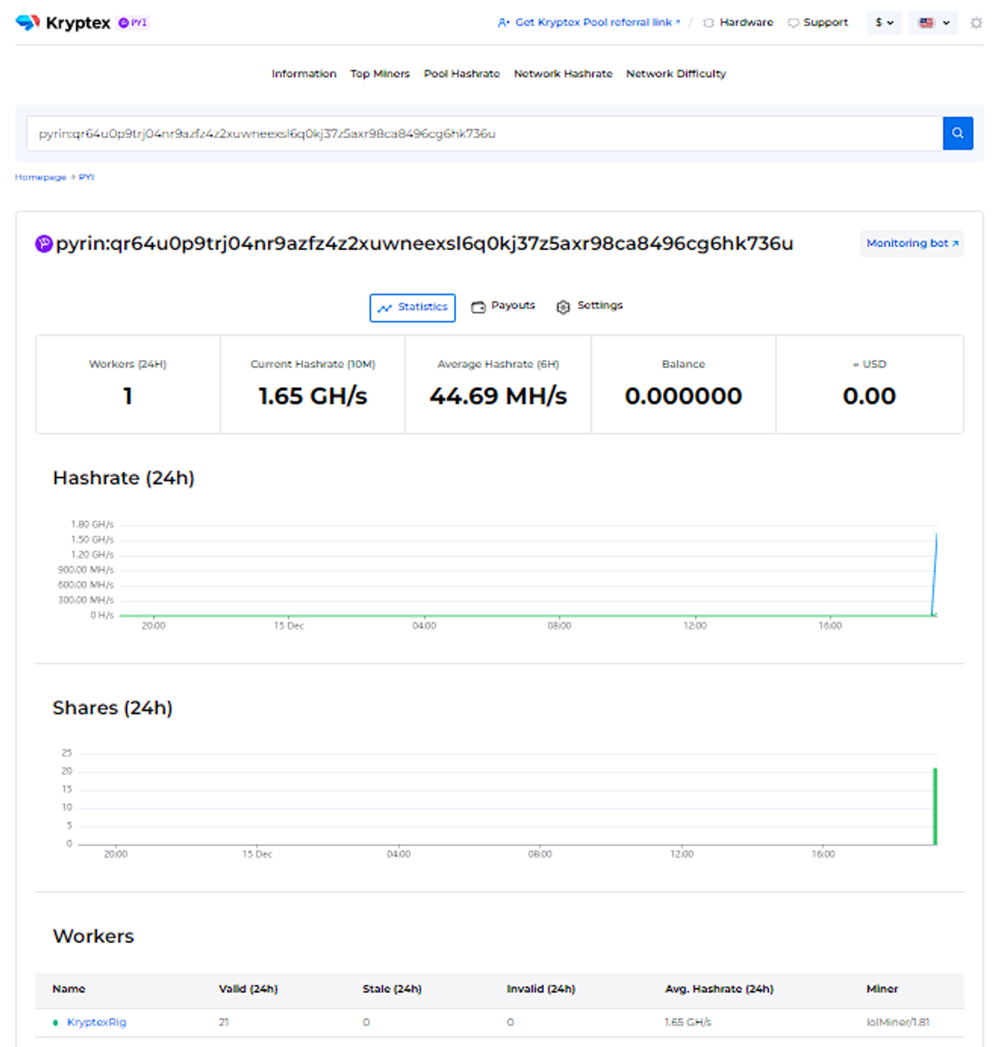 ⛏️How to mine Pyrin (PYI) | Kryptex Pool