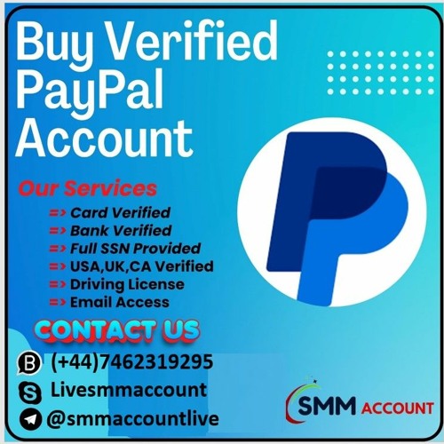 Buy Verified USA Paypal Account with Cheap price | 